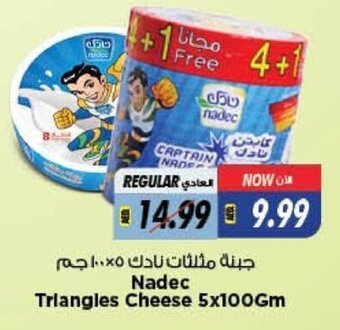 Last Chance Nadec Triangles Cheese 5x100Gm offer