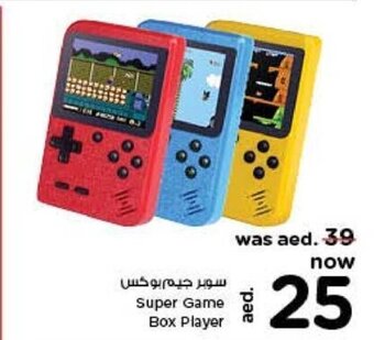 Last Chance Super Game Box Player offer