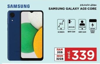 Last Chance Samsung Galaxy A03 Core offer