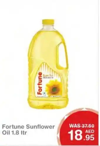 New W Mart Fortune Sunflower Oil 1.8 ltr offer