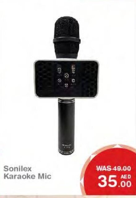 Sonilex Karaoke Mic offer at New W Mart