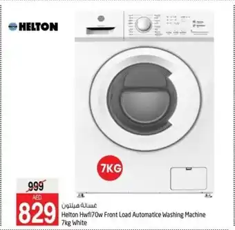 Safari Hypermarket Helton hwfi70w front load automatice washing machine 7kg white offer