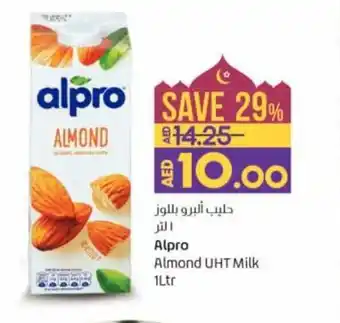 Lulu Hypermarket Alpro Almond UHT Milk 1Ltr offer