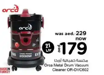 Nesto Orca Metal Drum Vacuum Cleaner 21 Ltr OR-DVC602 offer