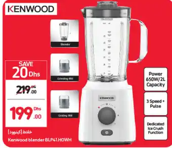 Carrefour Kenwood blender BLP41.H0WH offer
