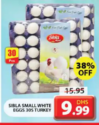 Grand Mall Sharjah Sibla Small White Eggs 30s Turkey offer