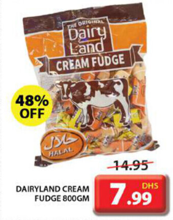 Grand Mall Sharjah Dairyland Cream Fudge 800gm offer