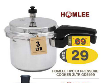 Grand Mall Sharjah Homlee HPC 01 Pressure Cooker 3ltr GD5199 offer