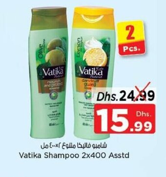 Nesto Vatika Shampoo 2x400 Asstd offer