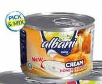 Viva Albani Sterilized Cream Vegetable Fat-Honey offer