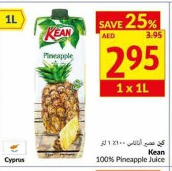 Viva Kean 100% Pineapple Juice 1L offer