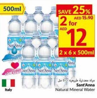Viva Sant'Anna Natural Mineral Water offer