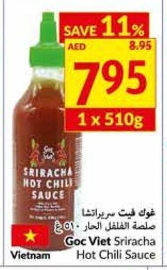 Viva Goc Viet Sriracha Hot Chili Sauce offer
