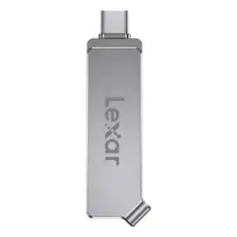 Lulu Hypermarket Lexar type-c dual usb flash drive ljdd30c 64gb offer