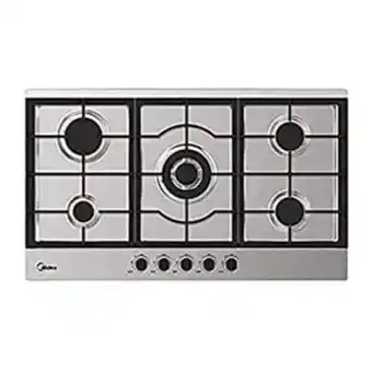 Lulu Hypermarket Midea gas hob 90g50me005sft 5 burner 90cm offer