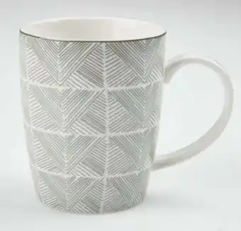 JYSK Mug ingvart d:8xh10cm 350ml w/lines offer