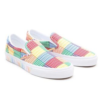 Vans Pride classic slip-on shoes offer