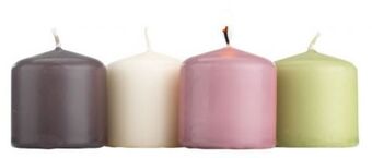 JYSK Scented candle flemming d:5xh5cm ass offer