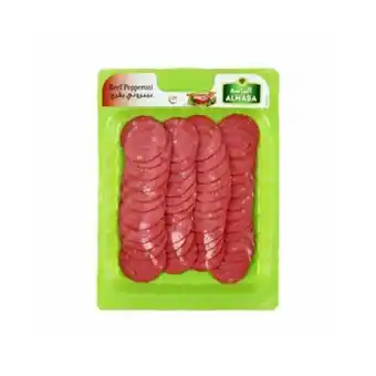 Choithrams Almasa skin pack chilled beef pepperoni 200g offer