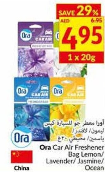 Viva Ora car air freshener / bag lemon / lavender / jasmine / ocean offer