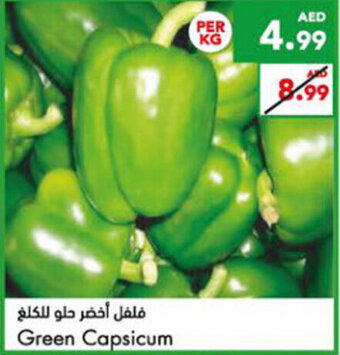 Almaya supermarket Green Capsicum offer