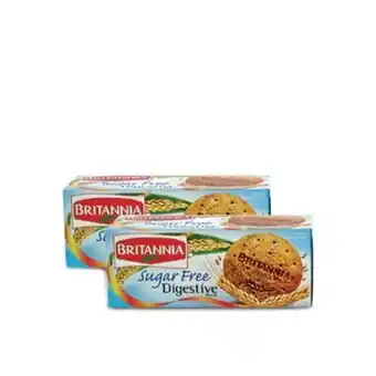 Choithrams Britannia sugar free 350g pack of 2 offer