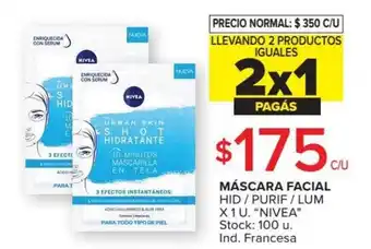 Carrefour Nivea Máscara Facial x 1u oferta