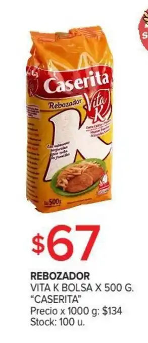 Carrefour Caserita Rebozador Vita K Bolsa x 500g oferta