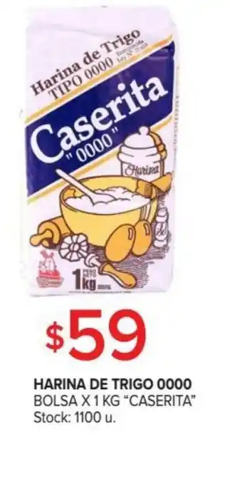 Carrefour Caseritas Harina De Trigo 0000 x 1kg oferta
