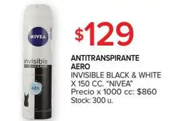 Carrefour Nivea Antitranspirante Aero x 150cc oferta