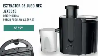 Jumbo Extractor de jugo nex oferta