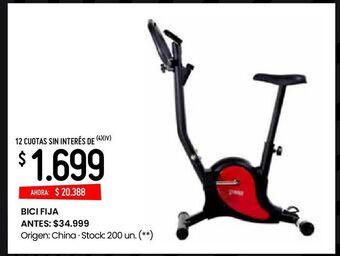 Walmart Bici fija oferta