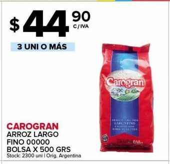 Carrefour Maxi Arroz largo carogran x 500g oferta