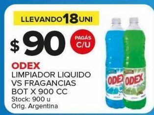 Carrefour Maxi Limpiador líquido odex x 900cc oferta