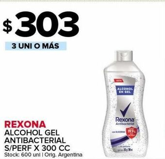 Carrefour Maxi Alcohol rexona x 300cc oferta