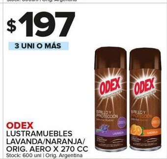 Carrefour Maxi Lustramuebles odex x 270cc oferta