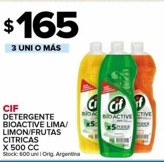 Carrefour Maxi Detergente cif x 500cc oferta