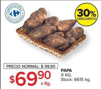 Carrefour Papa oferta