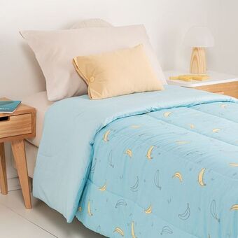 Arredo Acolchado 1 plaza reversible bananas oferta