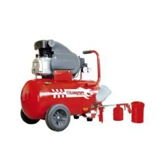 Pinturerías Rex Compresor aire 50 lts lusqtoff + kit aire 3 piezas oferta