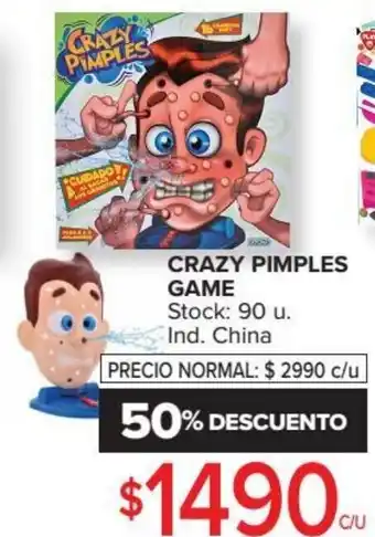 Carrefour Crazy Pimples Game oferta