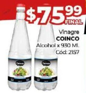 Diarco Coinco Vinagre Alcohol x 930 ml oferta