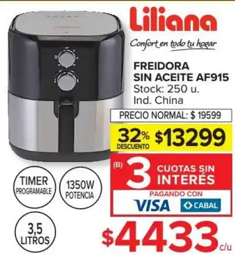 Carrefour Freidora Sin Aceite Af915 oferta