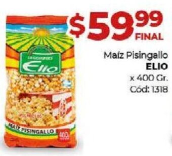 Diarco Elio Maíz Pisingallo x 400 gr oferta