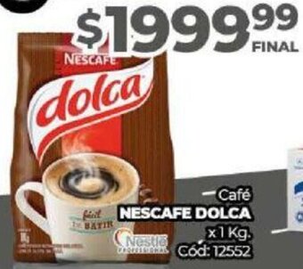 Diarco Nescafe Dolca Café x 1 kg oferta