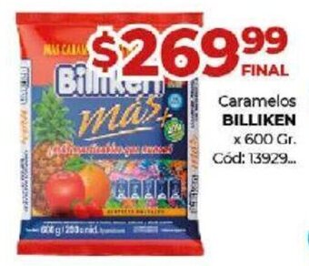 Diarco Billiken Caramelos x 600 gr oferta