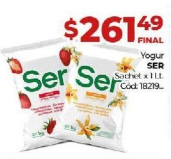 Diarco Ser Yogur Sachet x 1 Lt. oferta