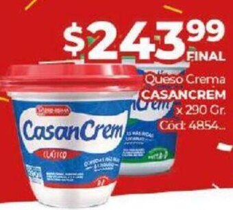 Diarco Casancrem Queso Crema x 290 gr oferta