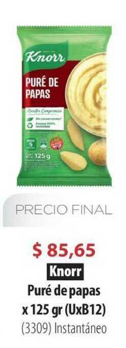 Parodi Knorr Pure De Papas X 125gr oferta