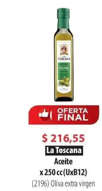 Parodi La Toscana Aceite x 250cc oferta